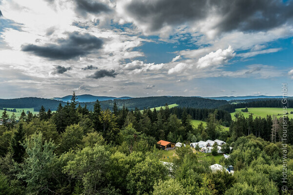 Ausblick vom Gugelturm �ber den Schwarzwald Bildnachweis: Mit freundlicher Genehmigung der Hotzenwald Tourismus GmbH